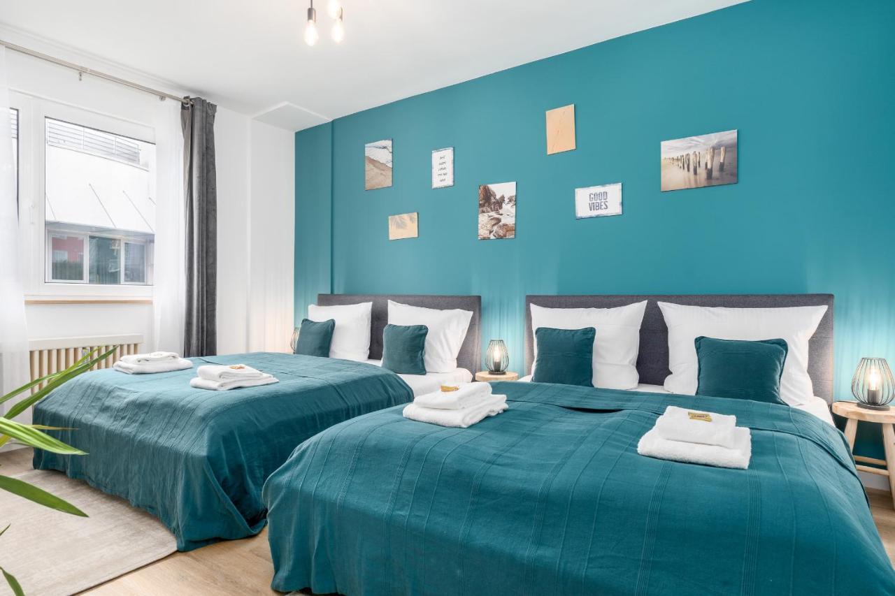 Free Living - Jungle Design Apartments, Zentrum, Parkplatz, Kueche, Wlan Wolfsburg Buitenkant foto