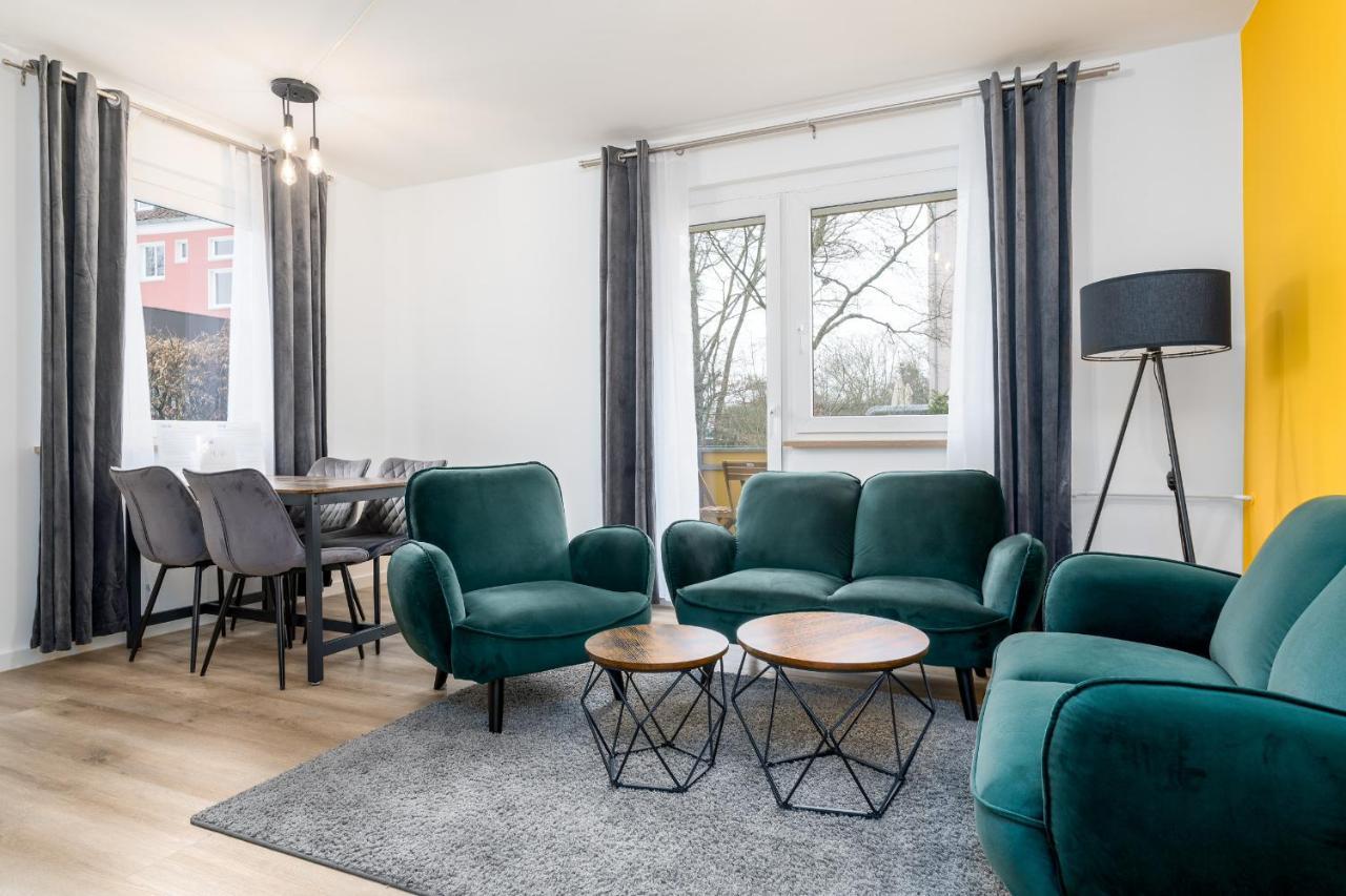 Free Living - Jungle Design Apartments, Zentrum, Parkplatz, Kueche, Wlan Wolfsburg Buitenkant foto