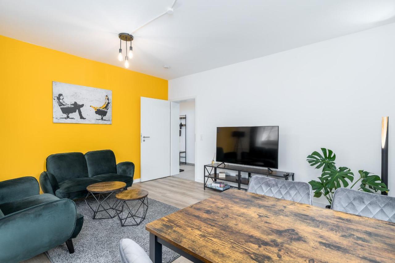 Free Living - Jungle Design Apartments, Zentrum, Parkplatz, Kueche, Wlan Wolfsburg Buitenkant foto