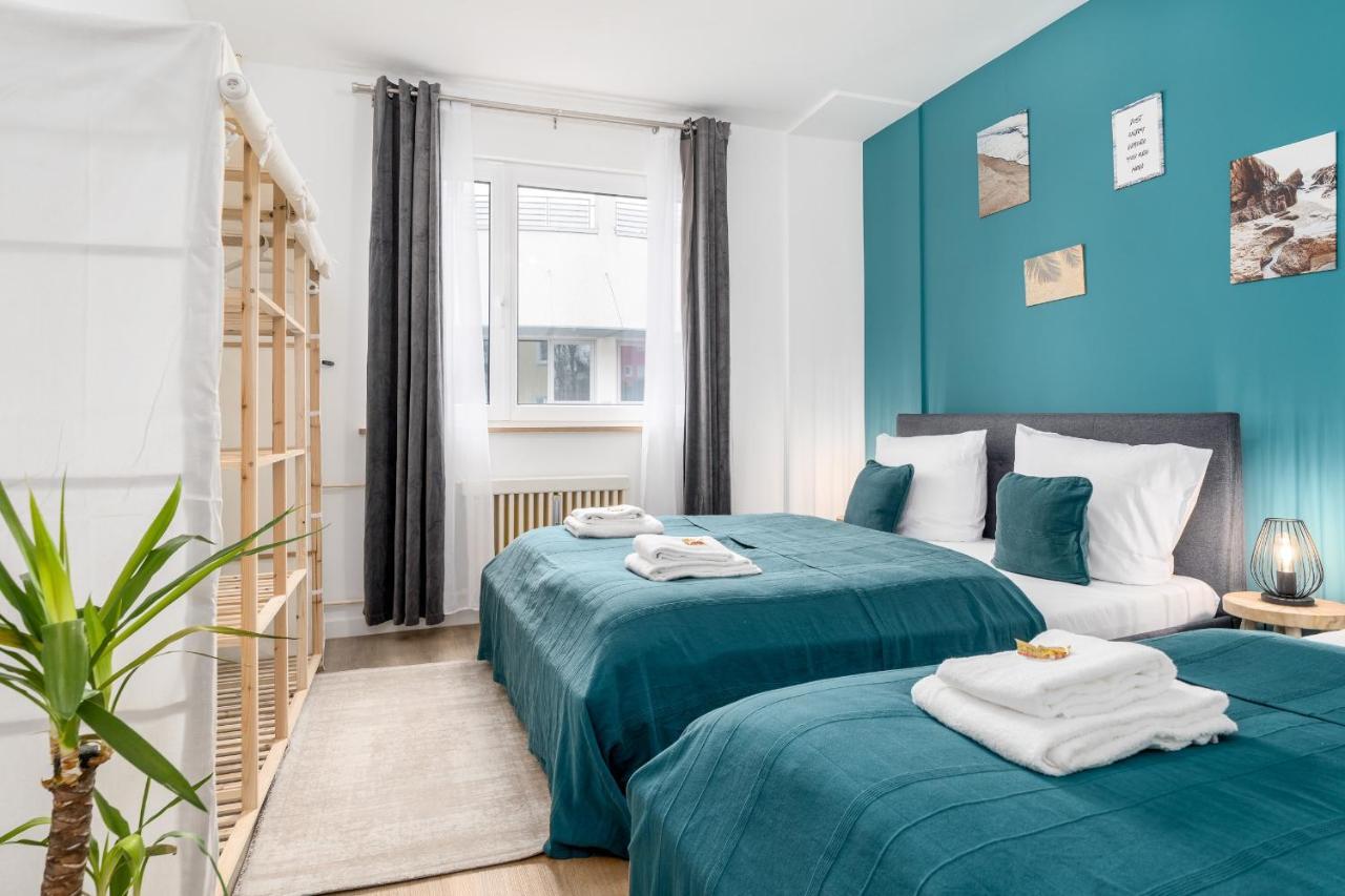 Free Living - Jungle Design Apartments, Zentrum, Parkplatz, Kueche, Wlan Wolfsburg Buitenkant foto